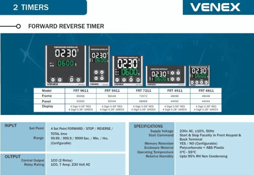FORWARD REVERSE TIMER