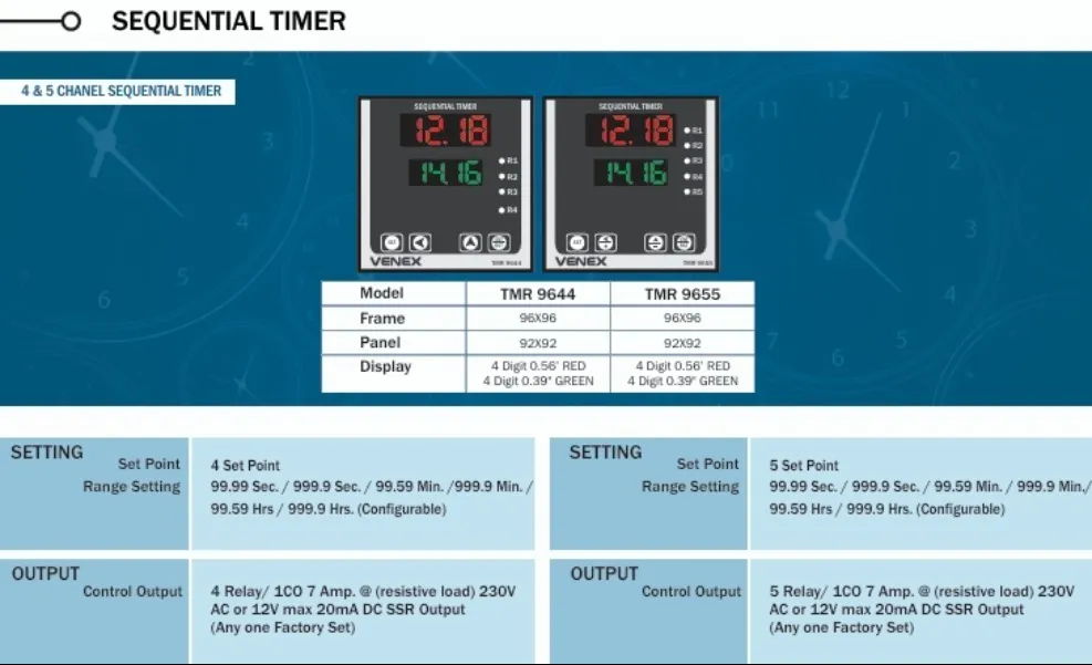 SEQUENTIAL TIMER