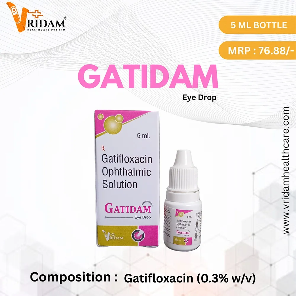Check out our Product Range : GATIDAM EYE DROP