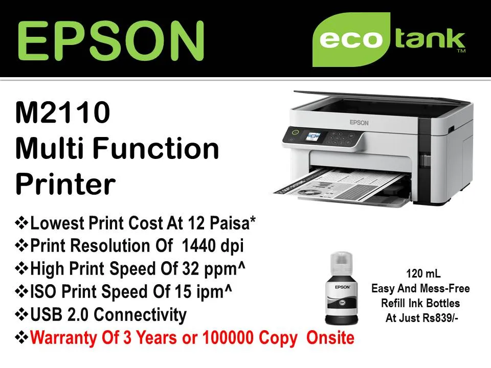 Epson Printer Dealer in Botad