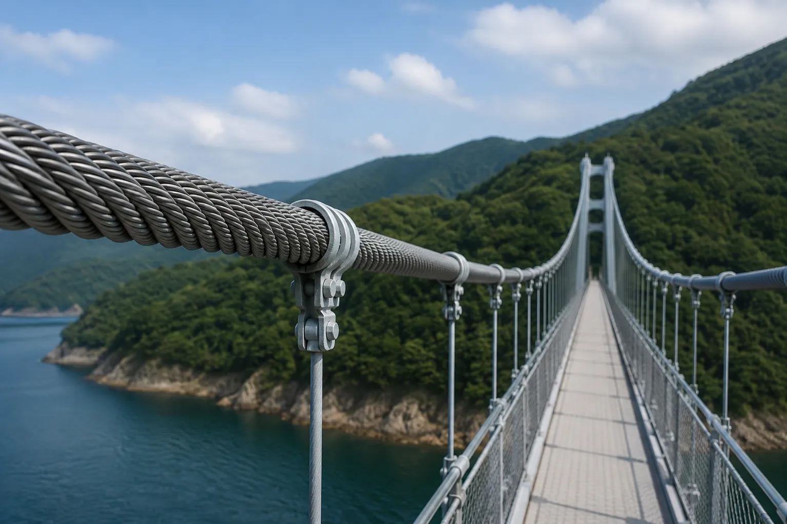 Suspension Bridge Wire Rope in Ghaziabad – Strength Behind Modern Infrastructure