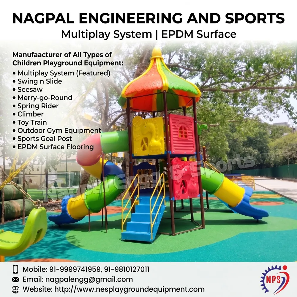 Trusted Multiplay System Supplier in Rewari, Haryana with 30 Years of Playground Excellence