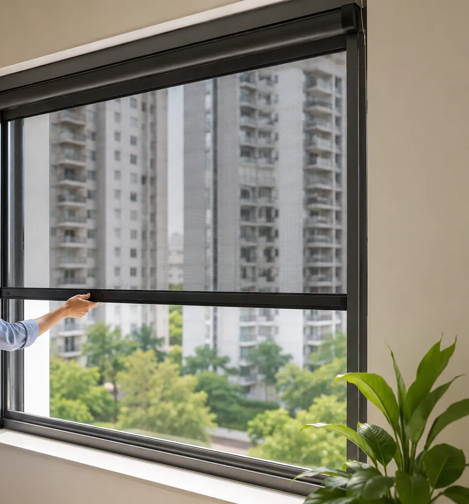 Roller Mosquito Net in Gurugram or Fixed Mesh Which One Is Better for Your Home