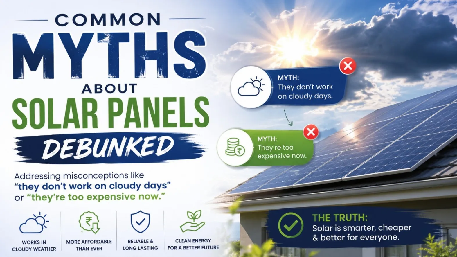 Busting the Biggest Myths About Solar Panels