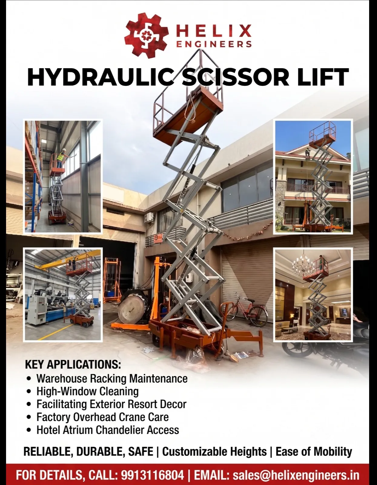 Hydraulic Scissor Lift Manufacturer
