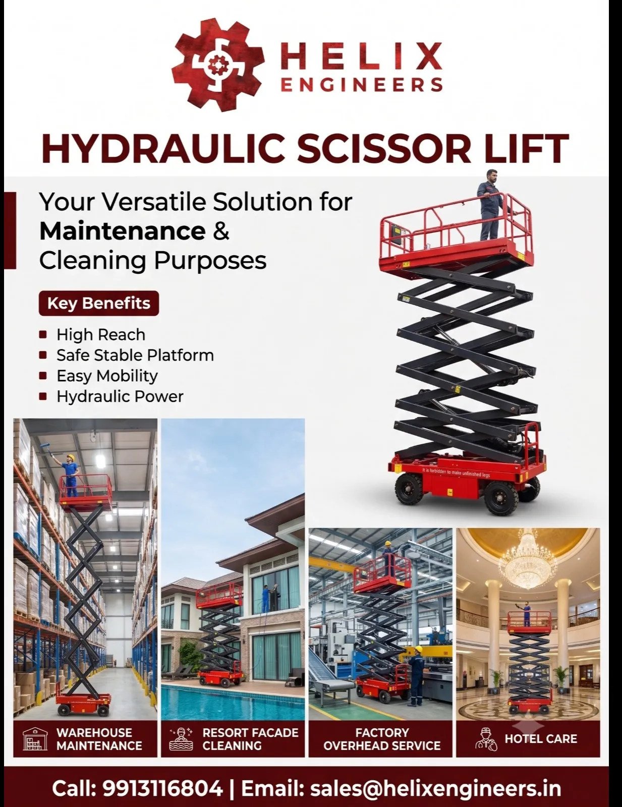 High Rise Scissor Lift