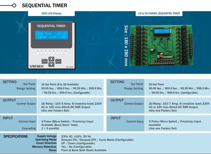 SEQUENTIAL TIMER