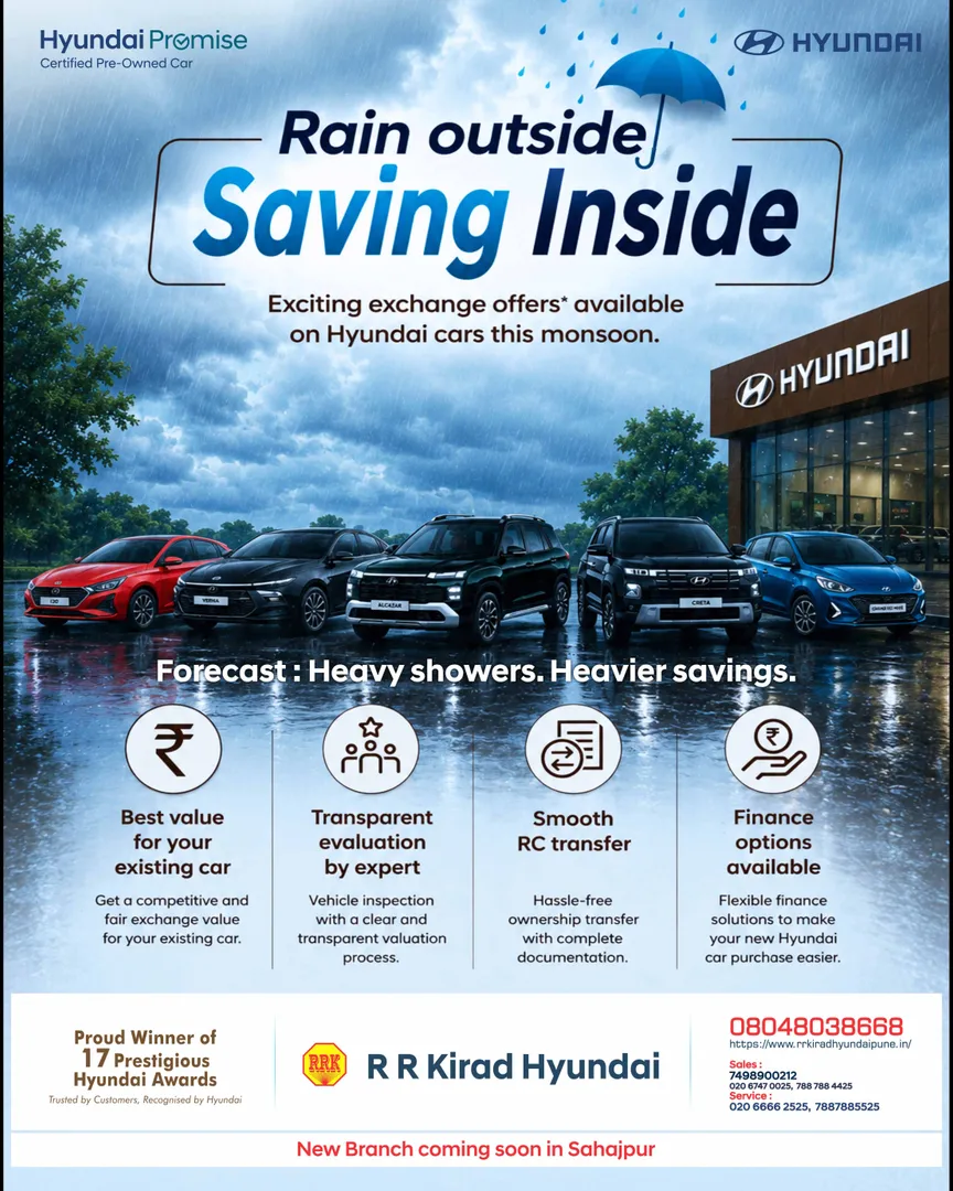 Weβre delighted to invite you and your family to our Hyundai Promise Monsoon Carnival.