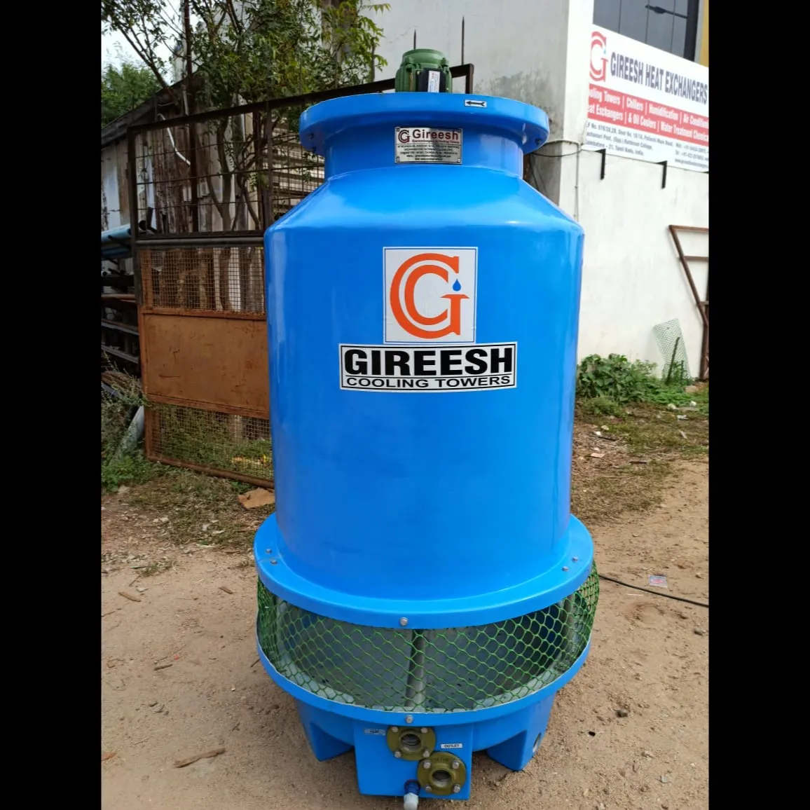 Key Features & Advantages - Bottle FRP Cooling Tower