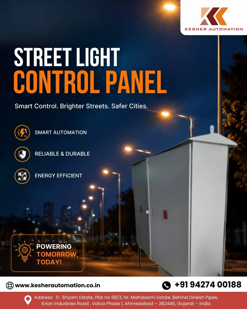 Street Light Control Panels Dealer in Ahmedabad | Kesher Automation