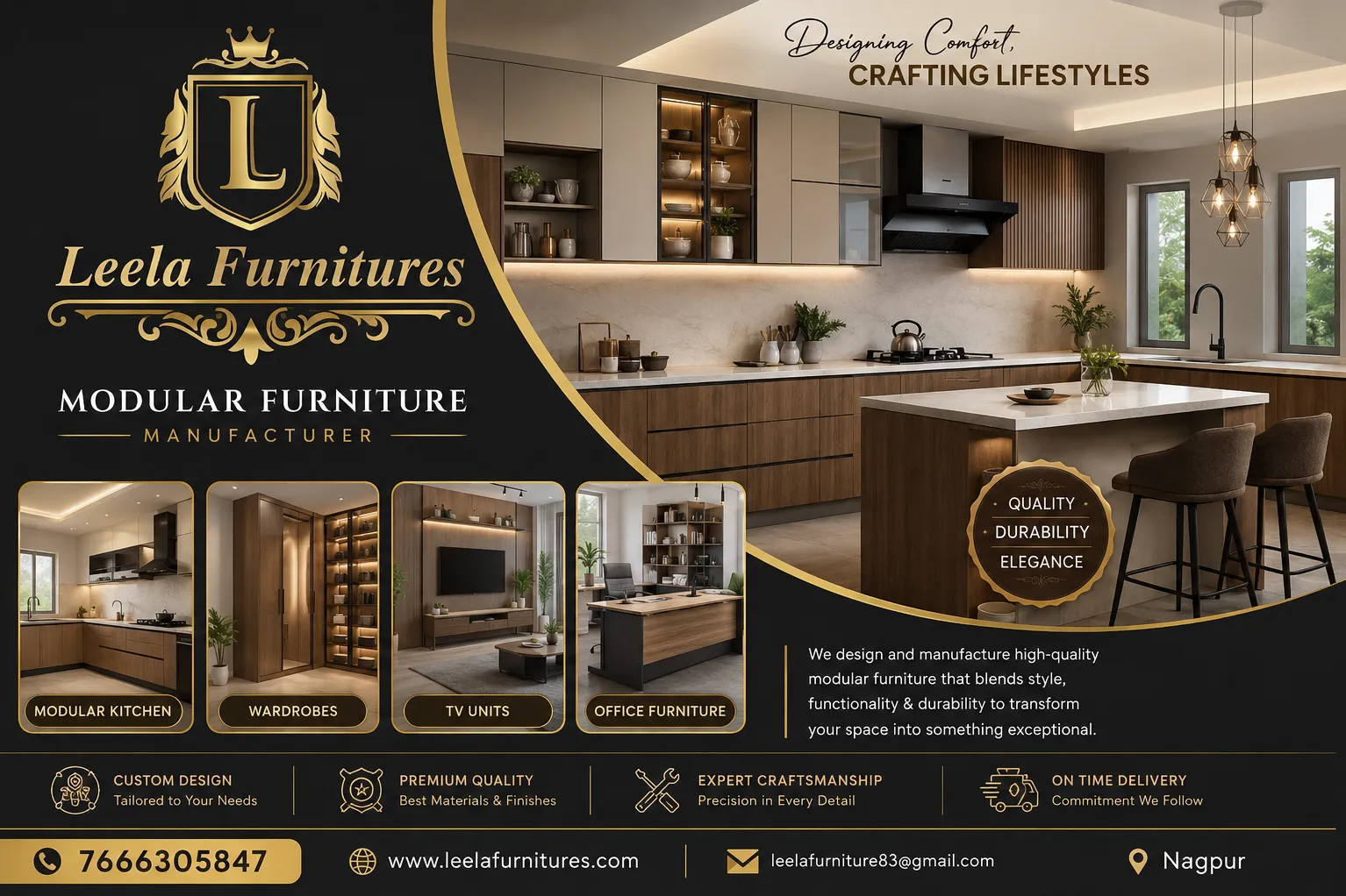 Modular Furniture Manufacturer in Nagpur – Leela Furnitures