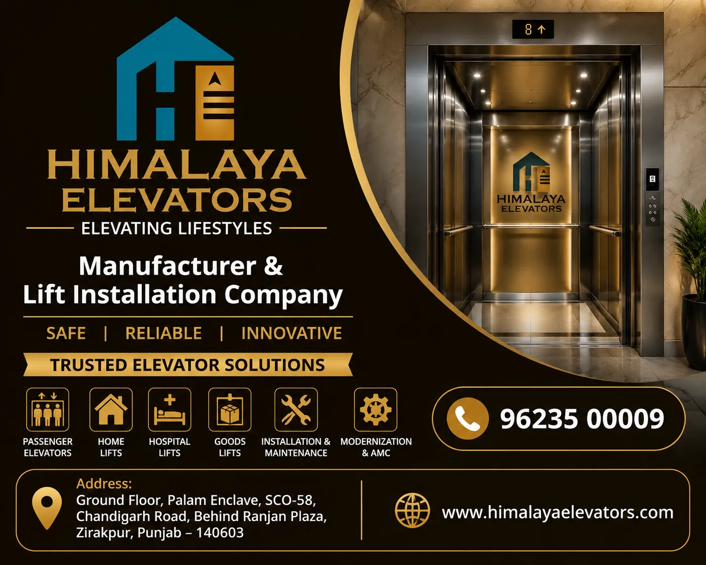 Himalaya Elevators in Punjab – Trusted Elevator Manufacturer & Lift Installation Company