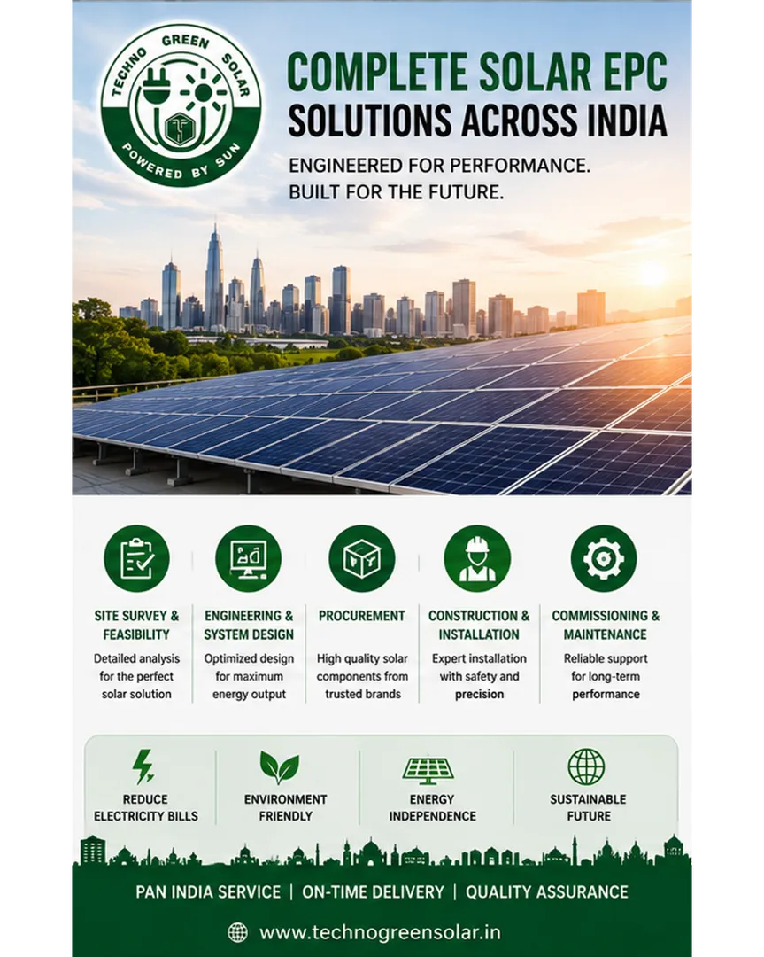 Complete Solar EPC Solutions Across India