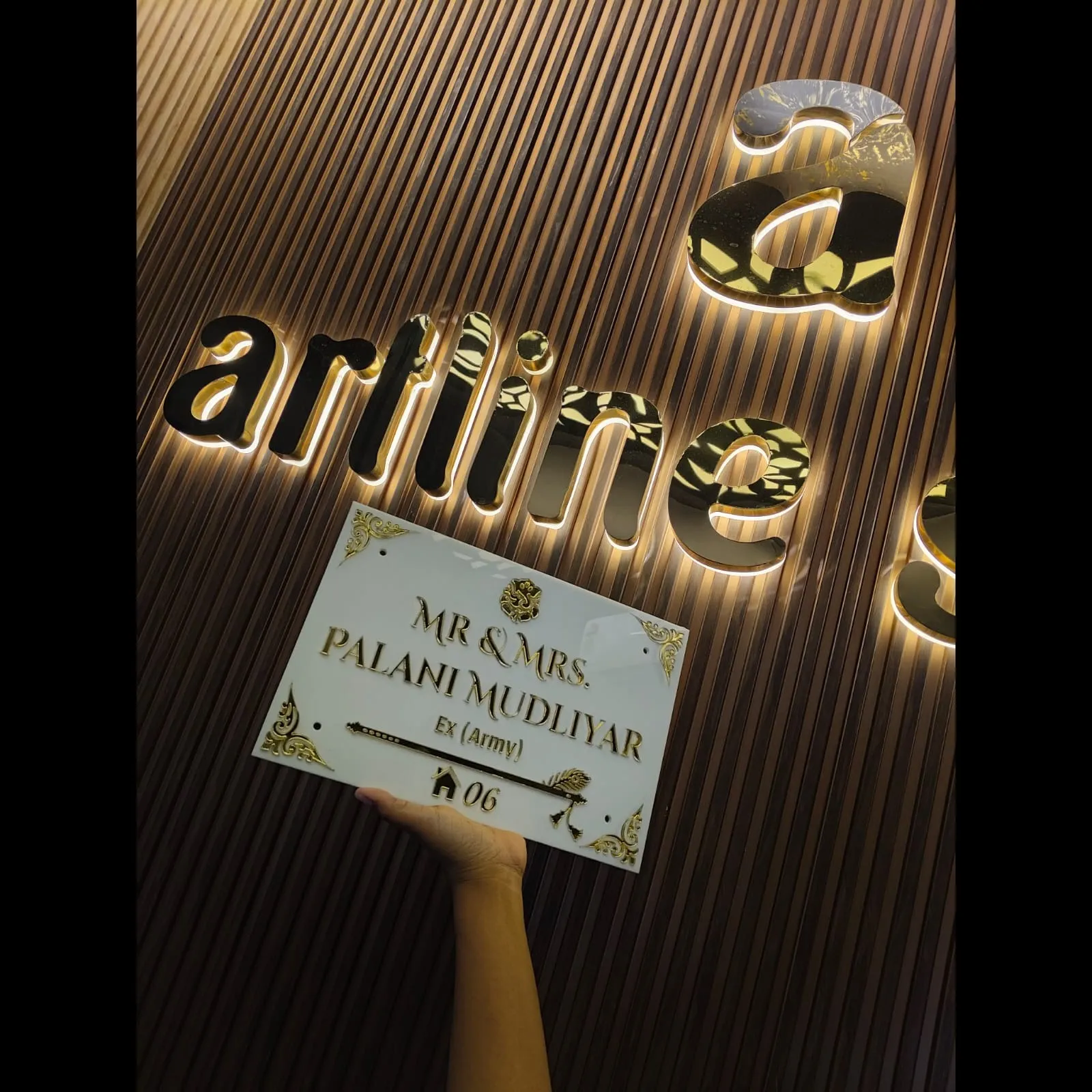 Resin Door Name Plate In Nashik.