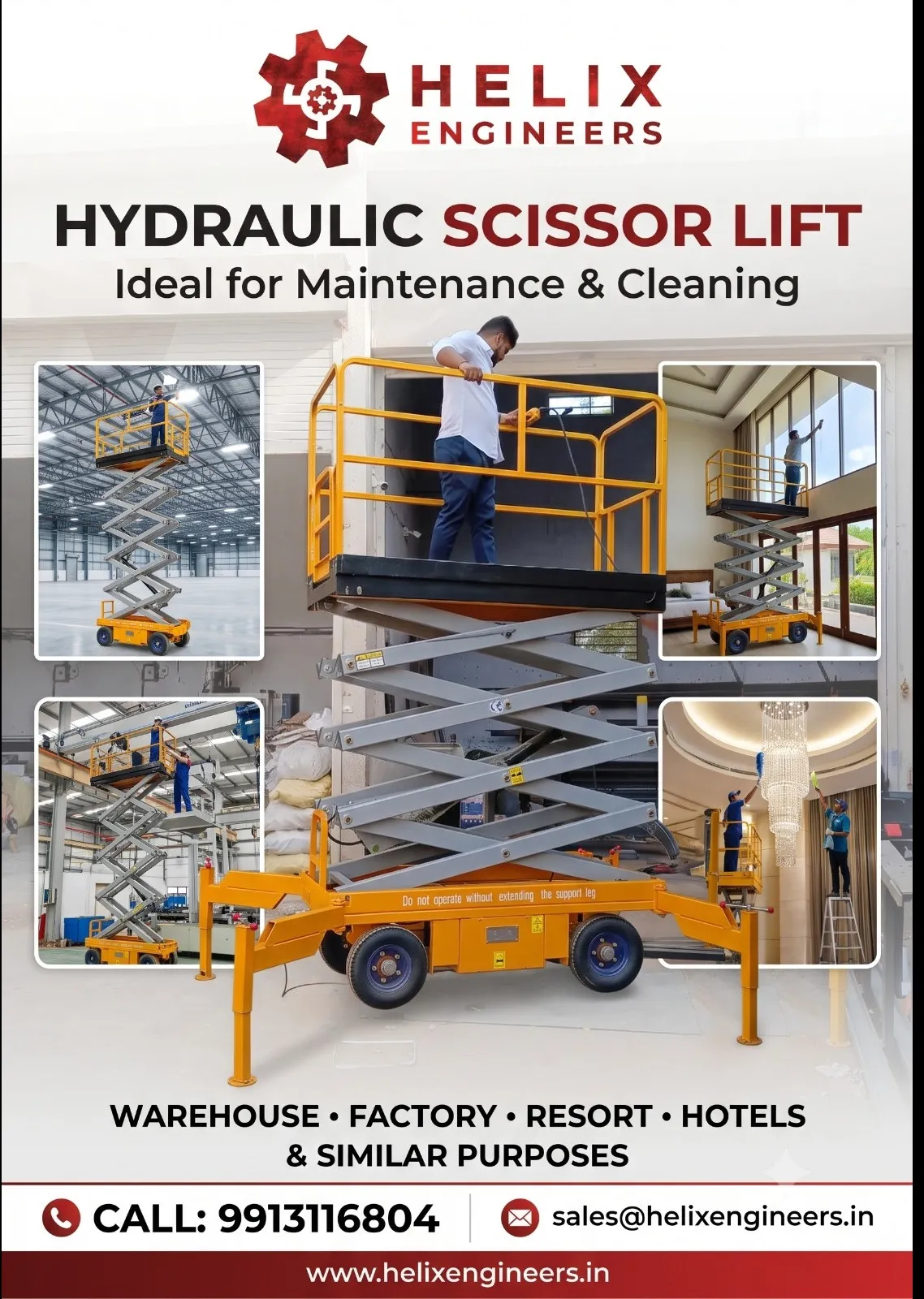 Hydraulic Scissor Lift in Gujarat
