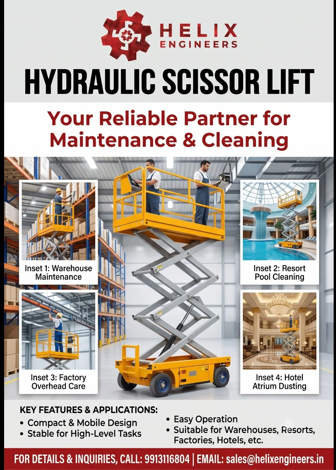 Hydraulic Scissor lift in Maharashtra