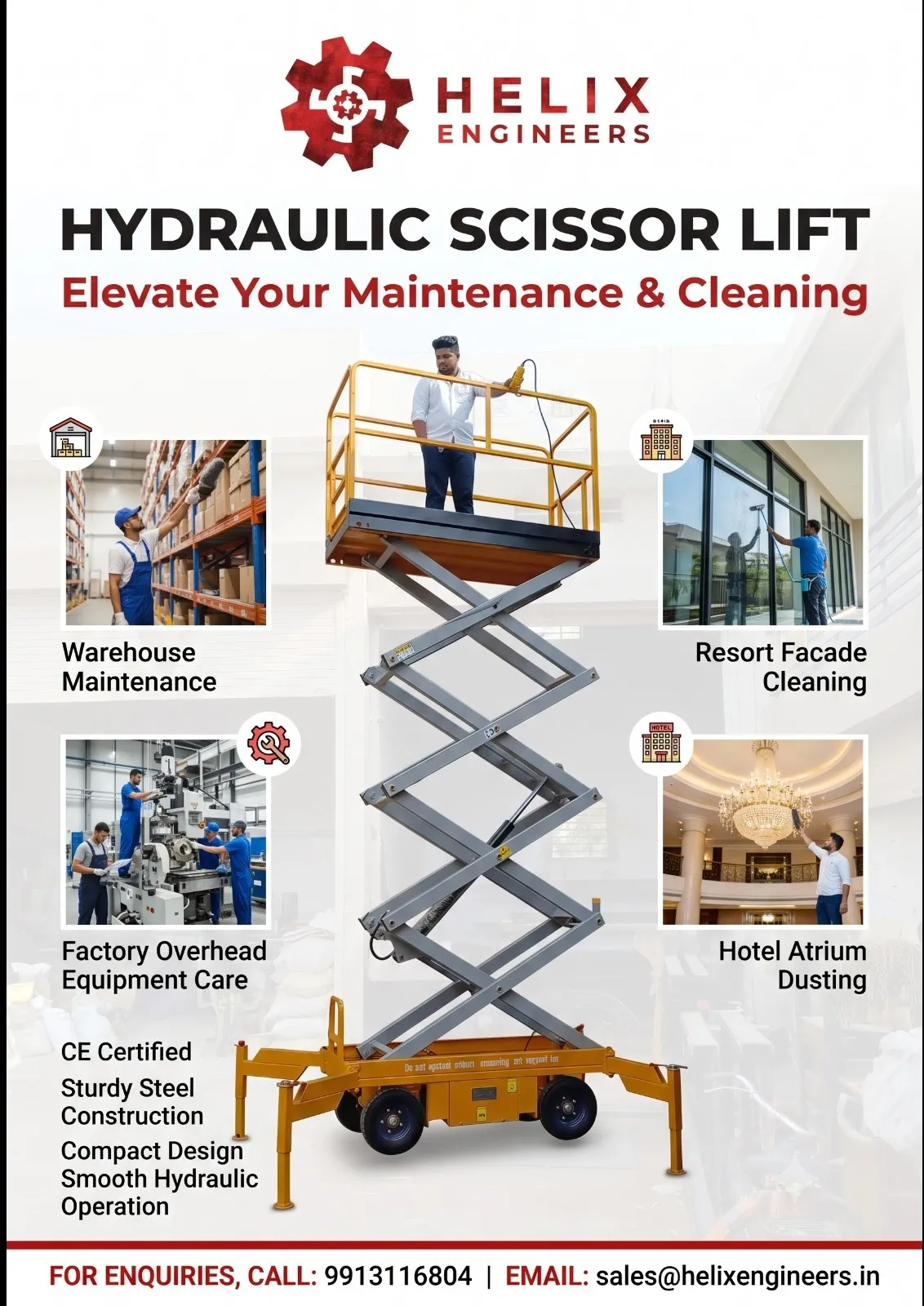 Hydraulic Scissor lift in Karnataka