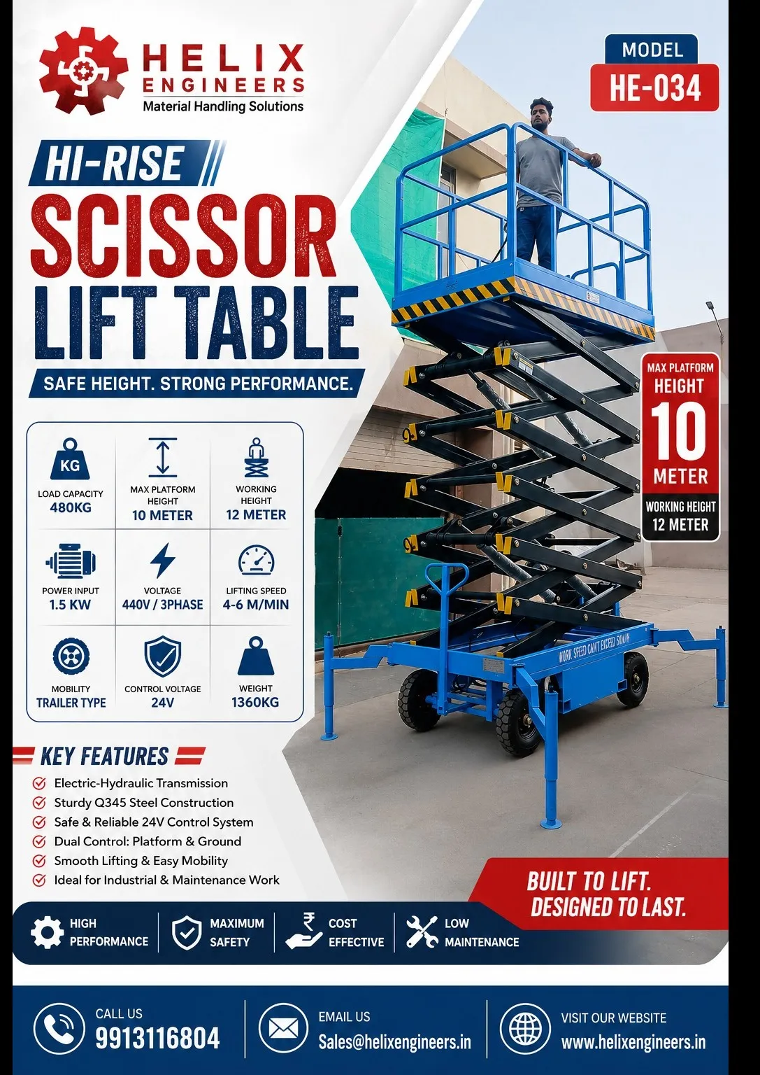 Hydraulic Scissor lift in Uttrakhand
