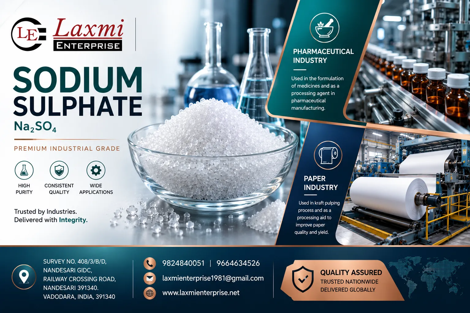 Sodium Sulphate in Textile Processing Chemicals
The textile industry depends on precision at every ...
