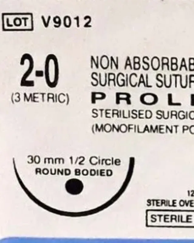 Prolene 2.0 Round Bodied Suture – All Numbers Prolene Available in Kalwa West Thane