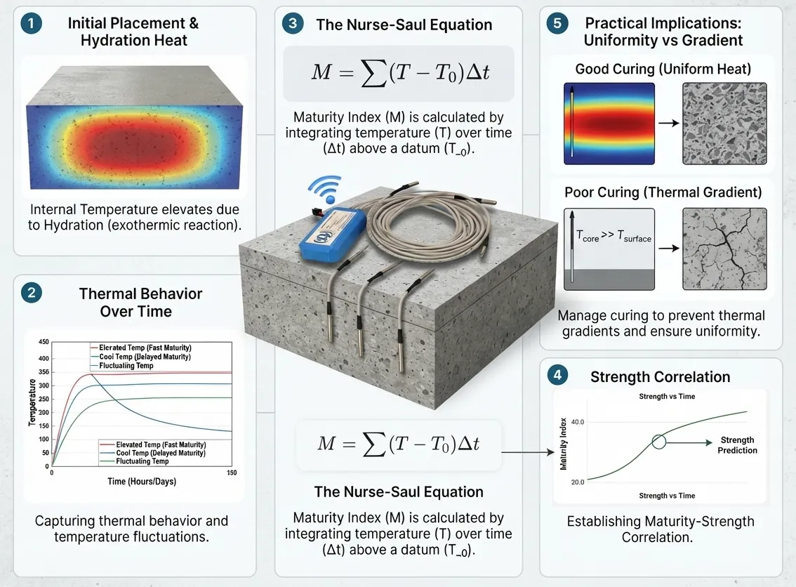 Hydration, Heat, and Time: The Scientific Basis Behind Maturity Development