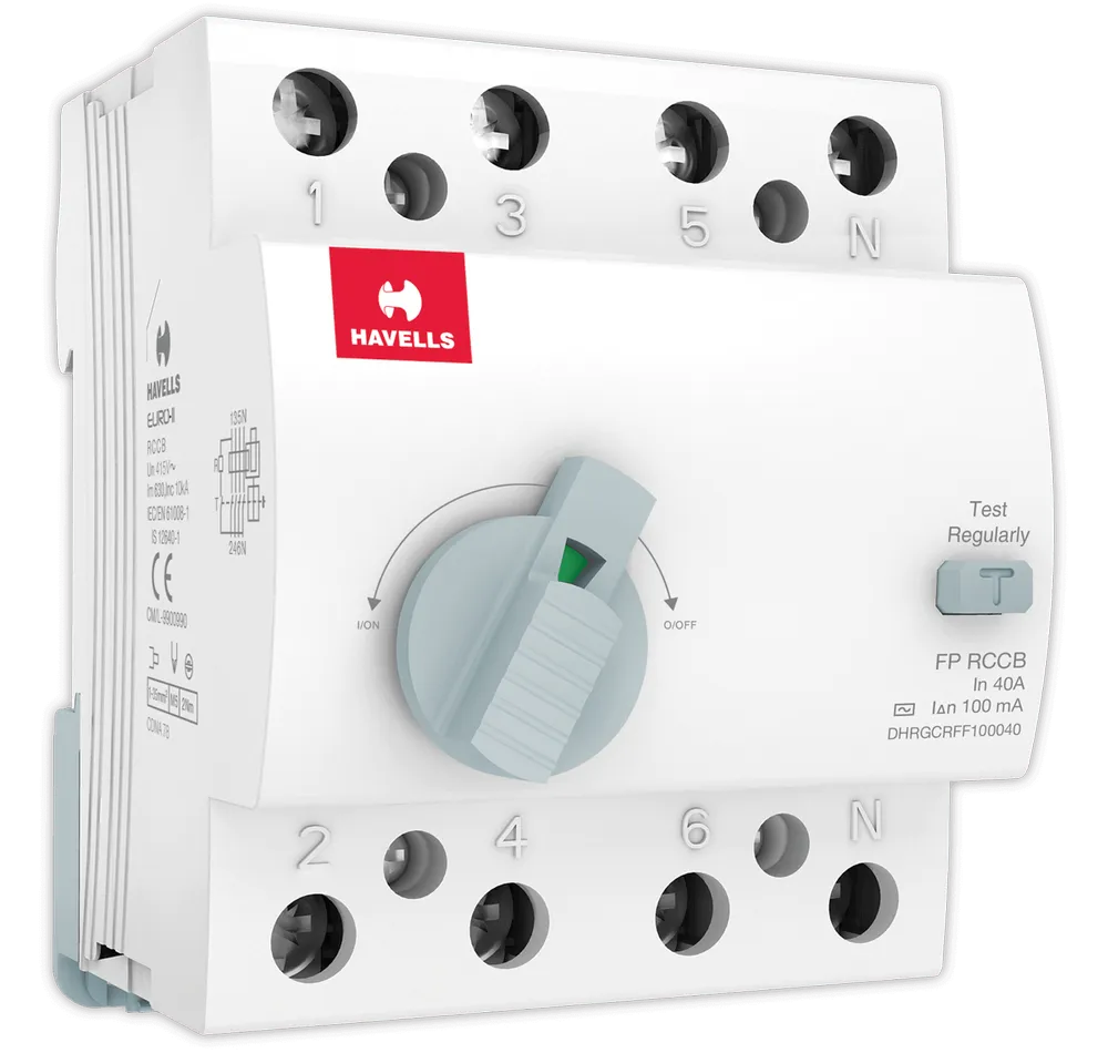 Havells Residual Current Circuit Breakers (RCCBs)