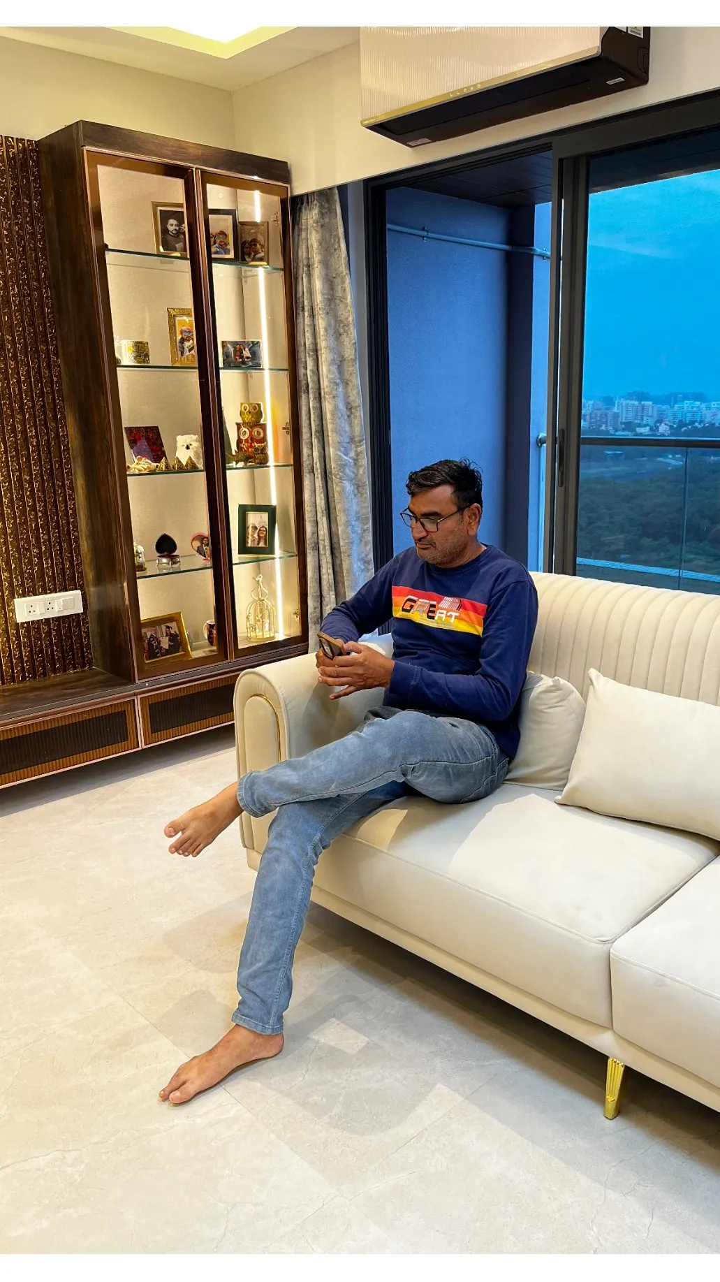 Custom Furniture Work at Flat B2-1301, Atelier Greens - Koregaon Park