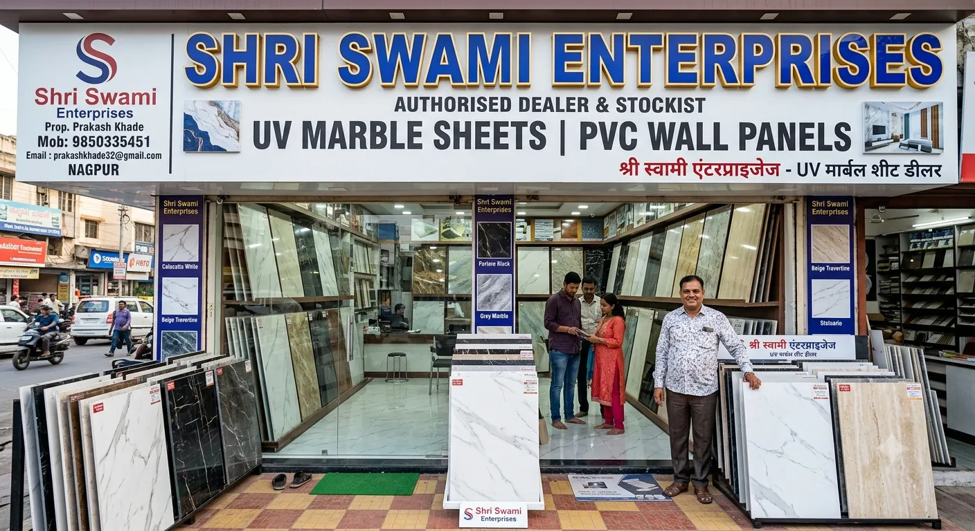 UV Marble Sheet Dealer in Nagpur – Shri Swami Enterprises