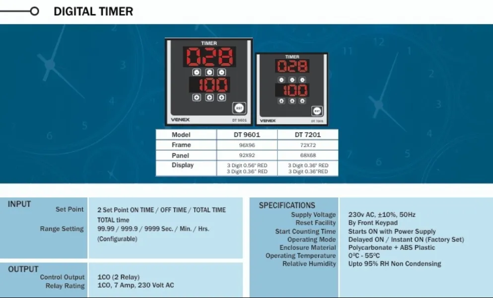 DIGITAL TIMER