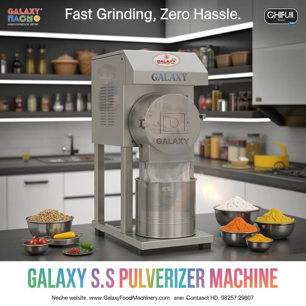 Automatic Cumin Grinding Plant | Galaxy Food Machinery