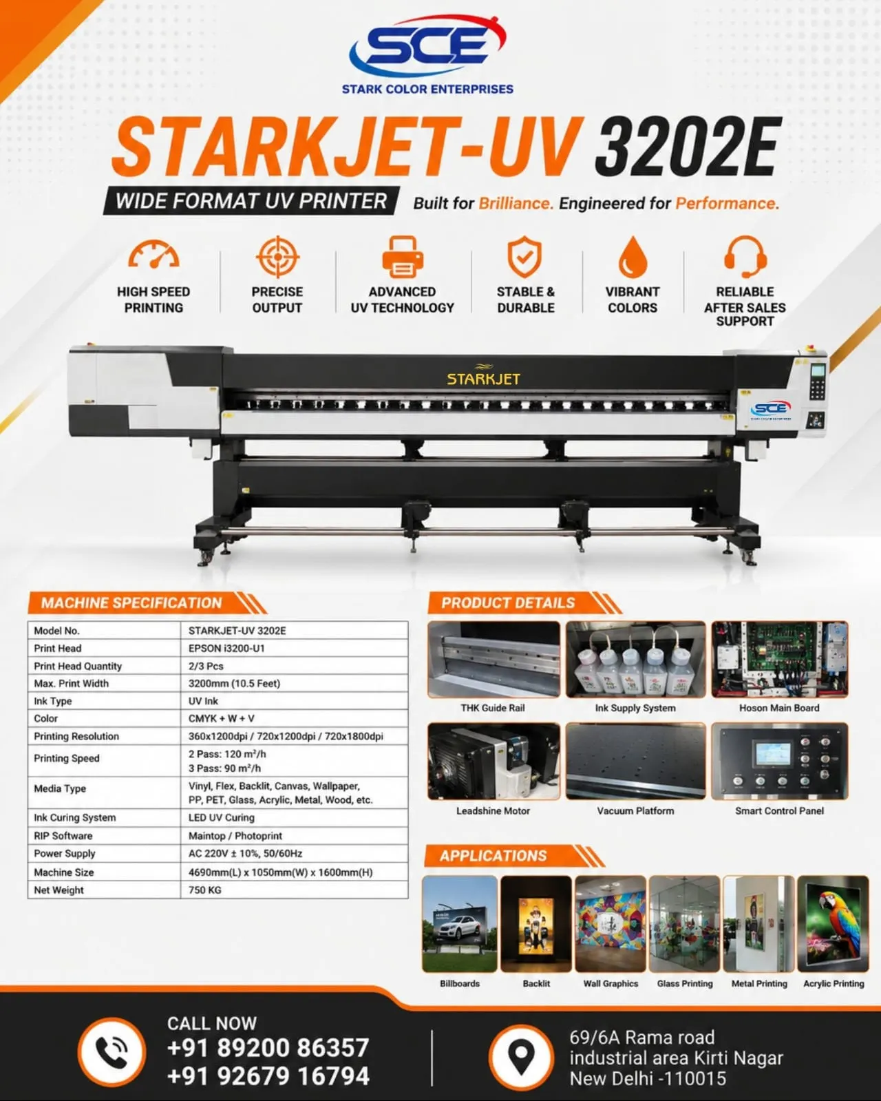UV Printer supplier in kirti nagar