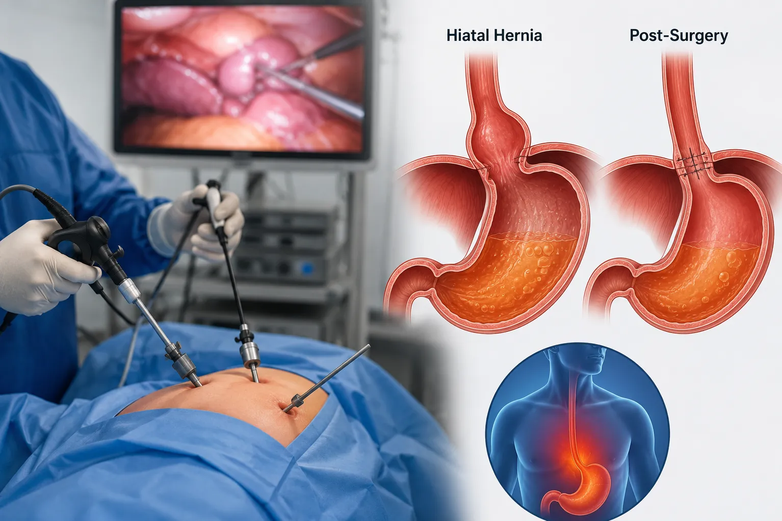 GERD & Hiatal Hernia Surgery in Dombivli East | Relief from Chronic Acid Reflux