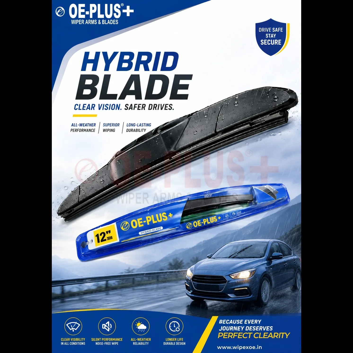 Leading Hybrid Wiper Blade in India 2026 | Wipex Industries