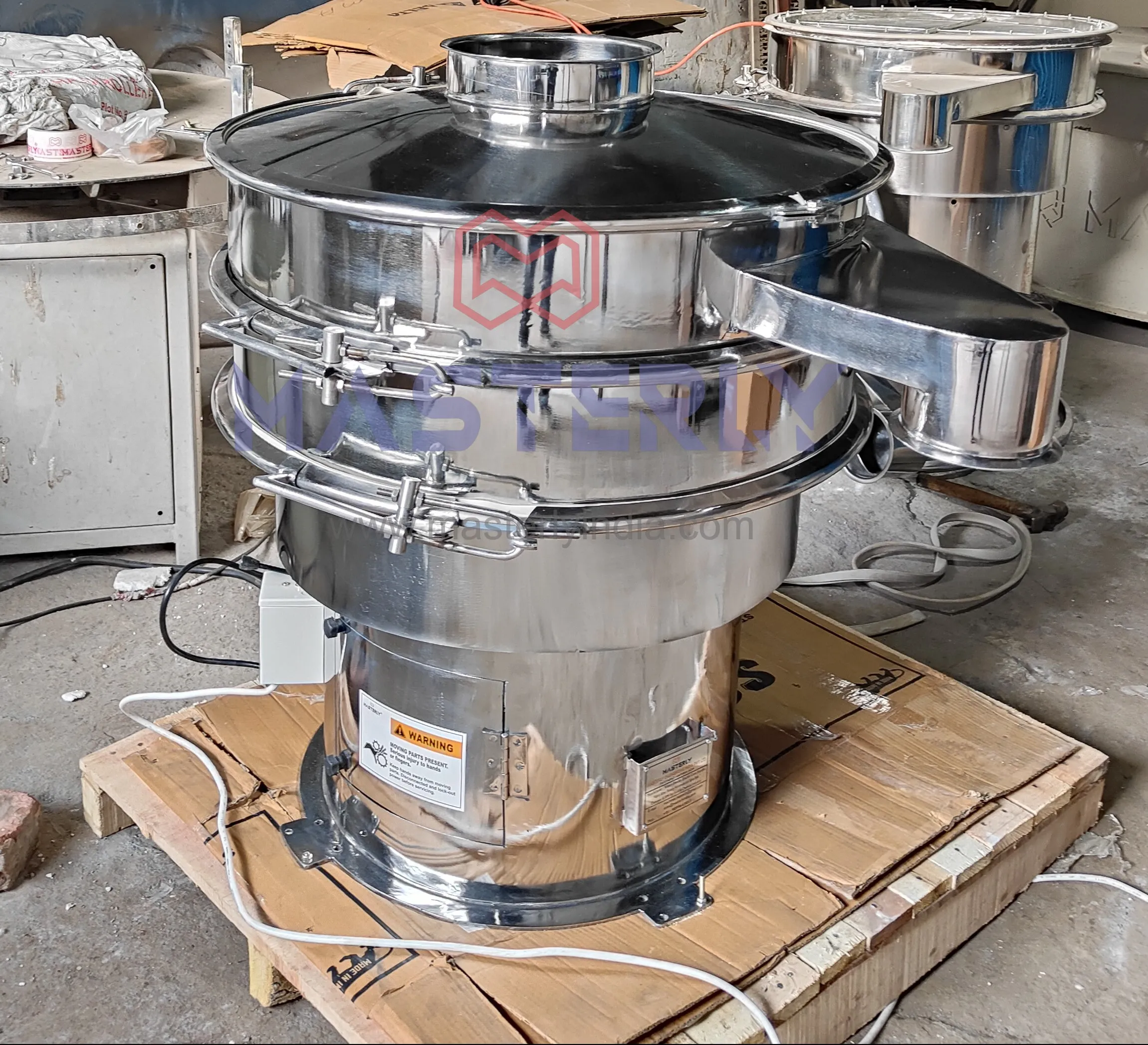 Vibro Sifter for Talc Powder