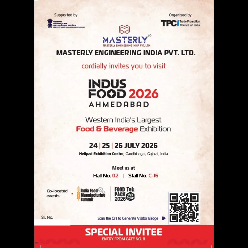 You're Invited to INDUS FOOD 2026
