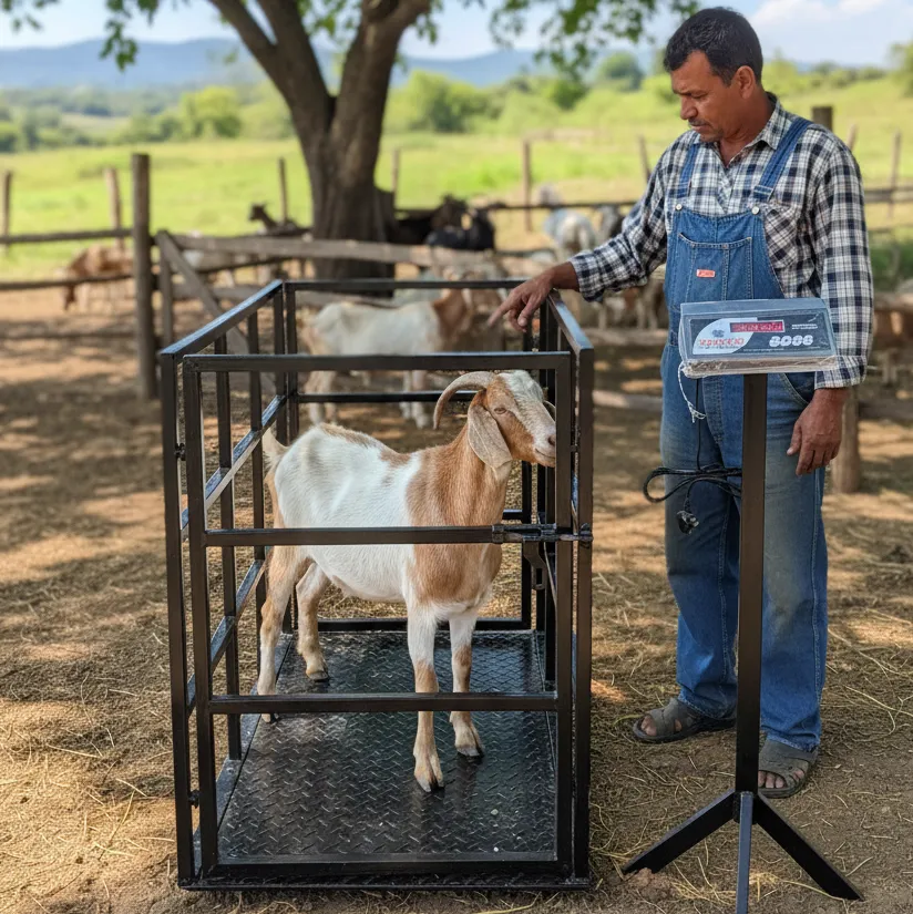 Durable Goat & Cattle Weighing Scales in Pune High Precision & Reliability Rugged Animal Scales fo