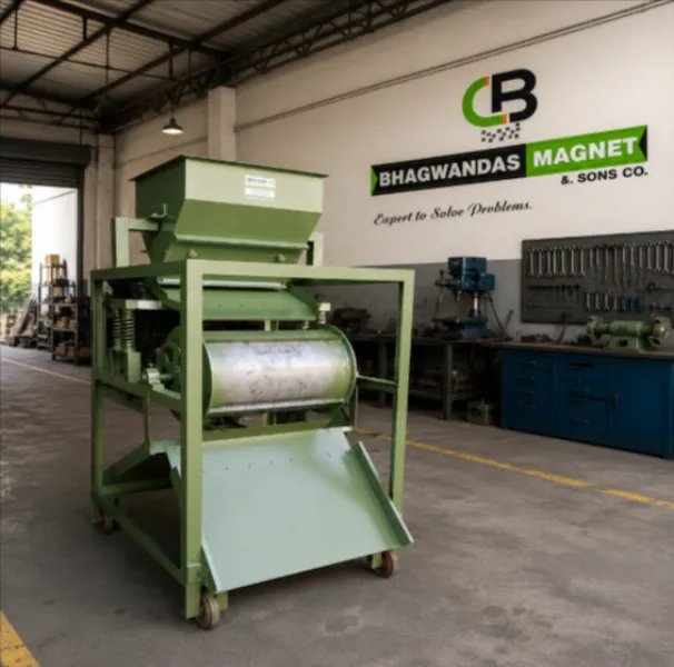 Magnetic Drum Separator Manufacturer in Ahmedabad