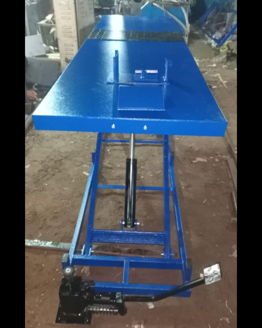 GMS Engineering Successfully Installed Two Wheeler Ramp with Foot Pump Coimbatore