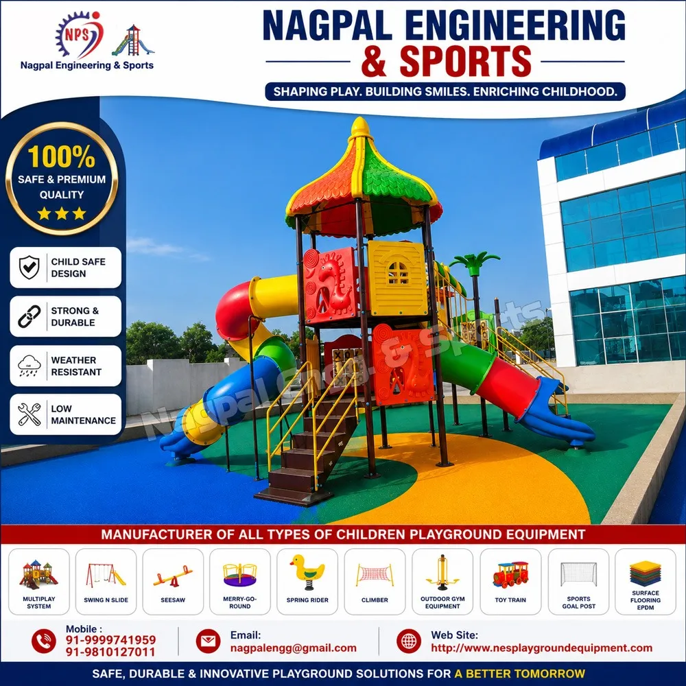 Best Multiplay System Manufacturer in Delhi NCR | Children Playground Equipment Supplier