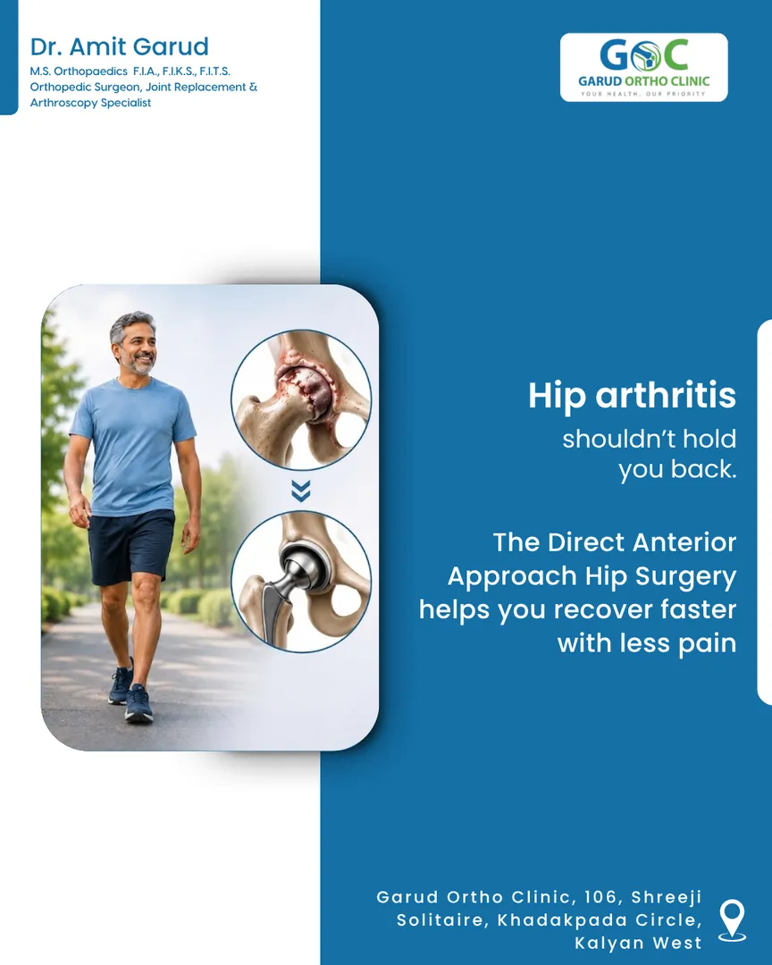 Dr. Amit Garud, orthopedic & joint replacement specialist in Kalyan