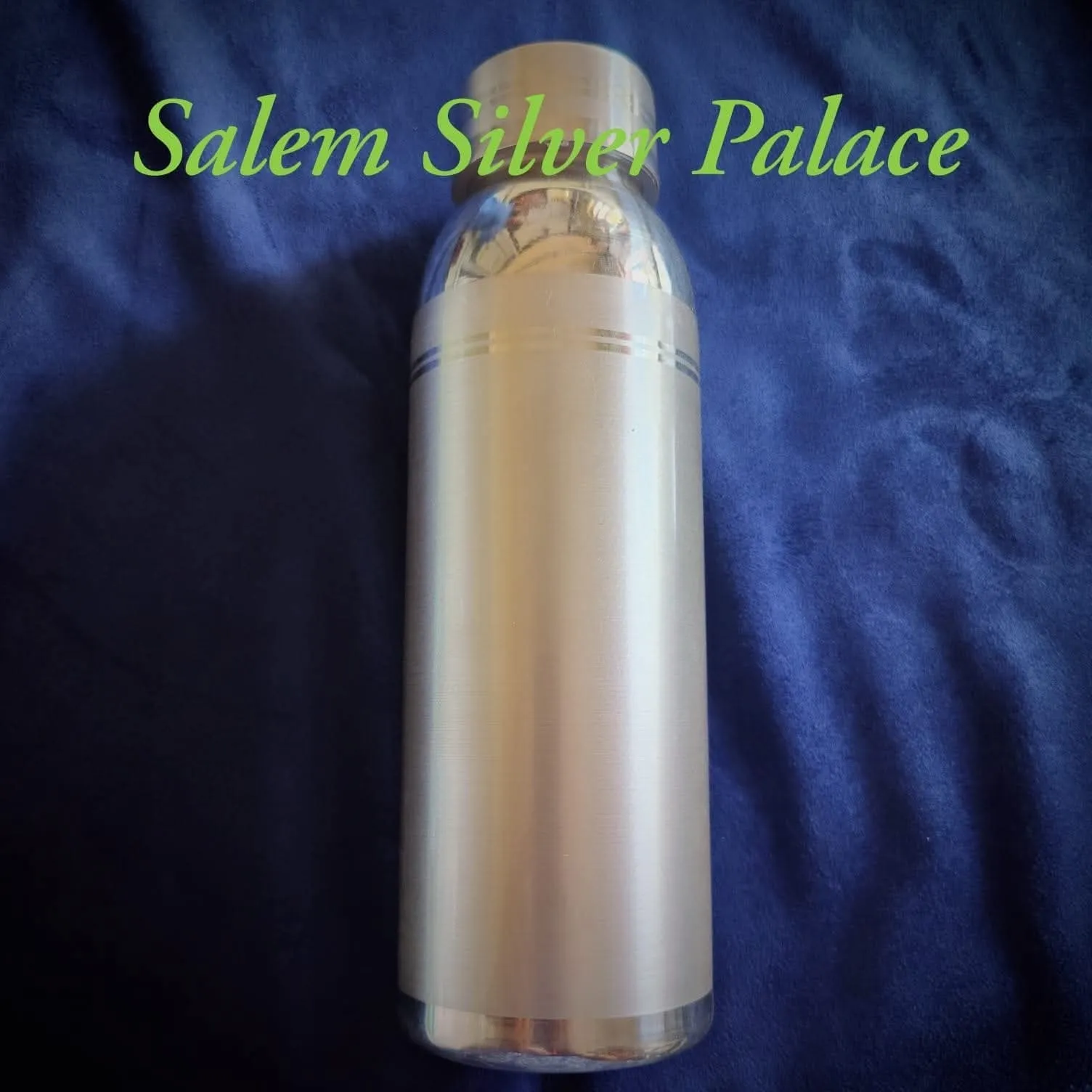 Silver water bottle
Special Customised Order
Salem Silver Palace is the best trusted Online Store ...