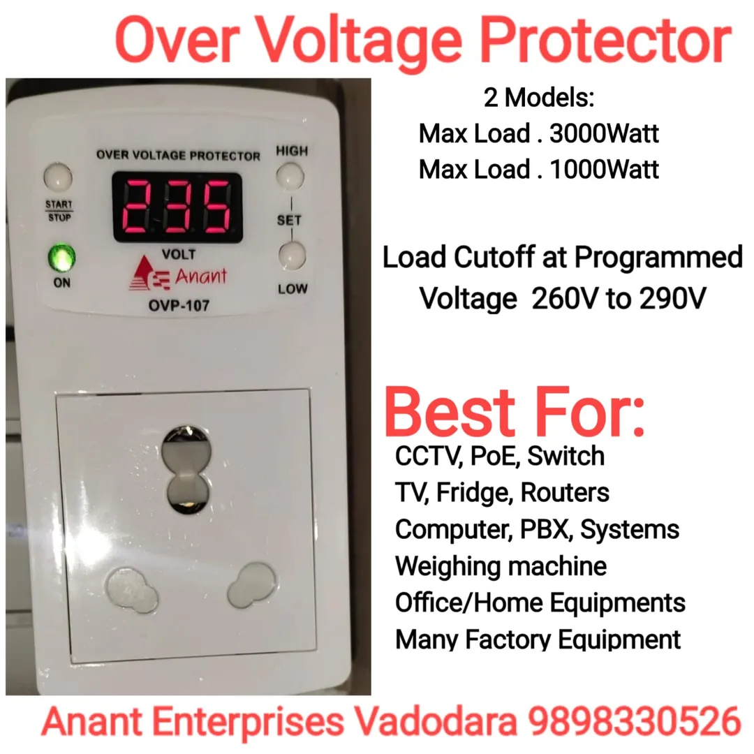 Over Voltage Protector Suppliers In Gujarat