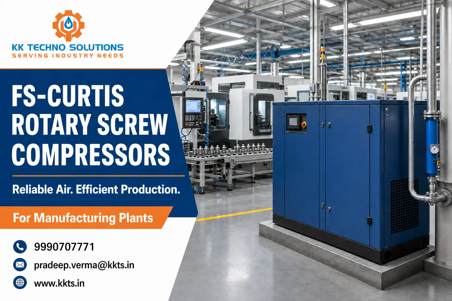 FS-Curtis Compressors for CNC and Engineering Workshops