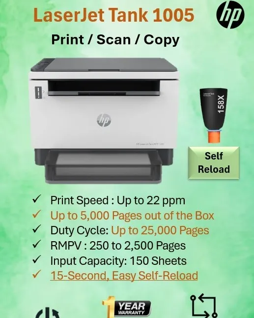 HP LaserJet Managed E50145dn Rental in Bharuch