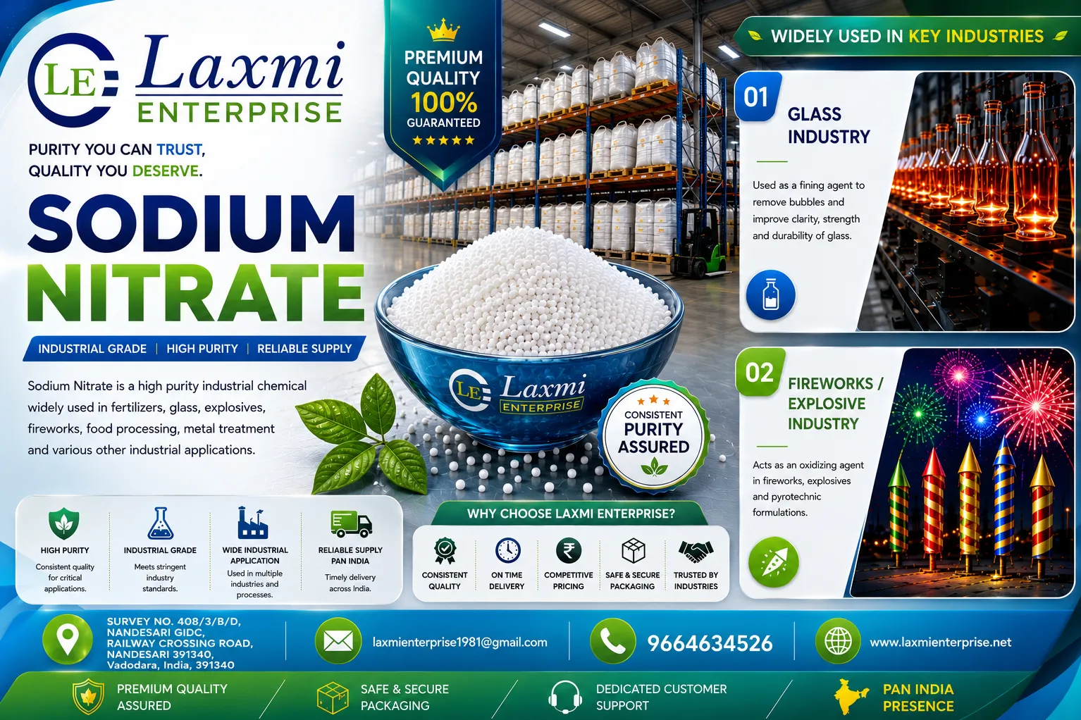 Sodium Nitrate Export Guide: International Trade, Export Documentation, Global Quality Standards