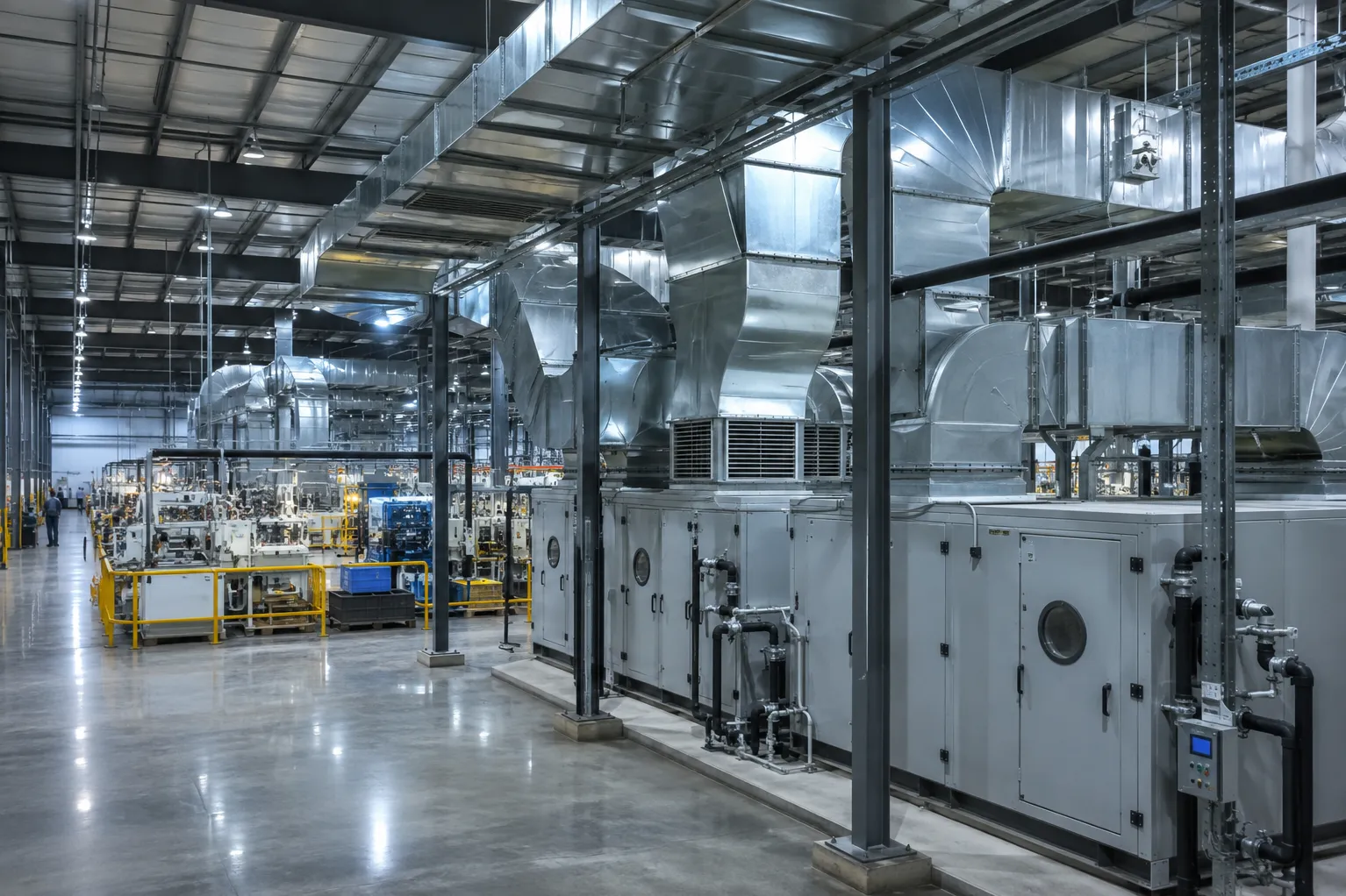 Understanding Industrial HVAC Systems for Reliable Manufacturing Operations