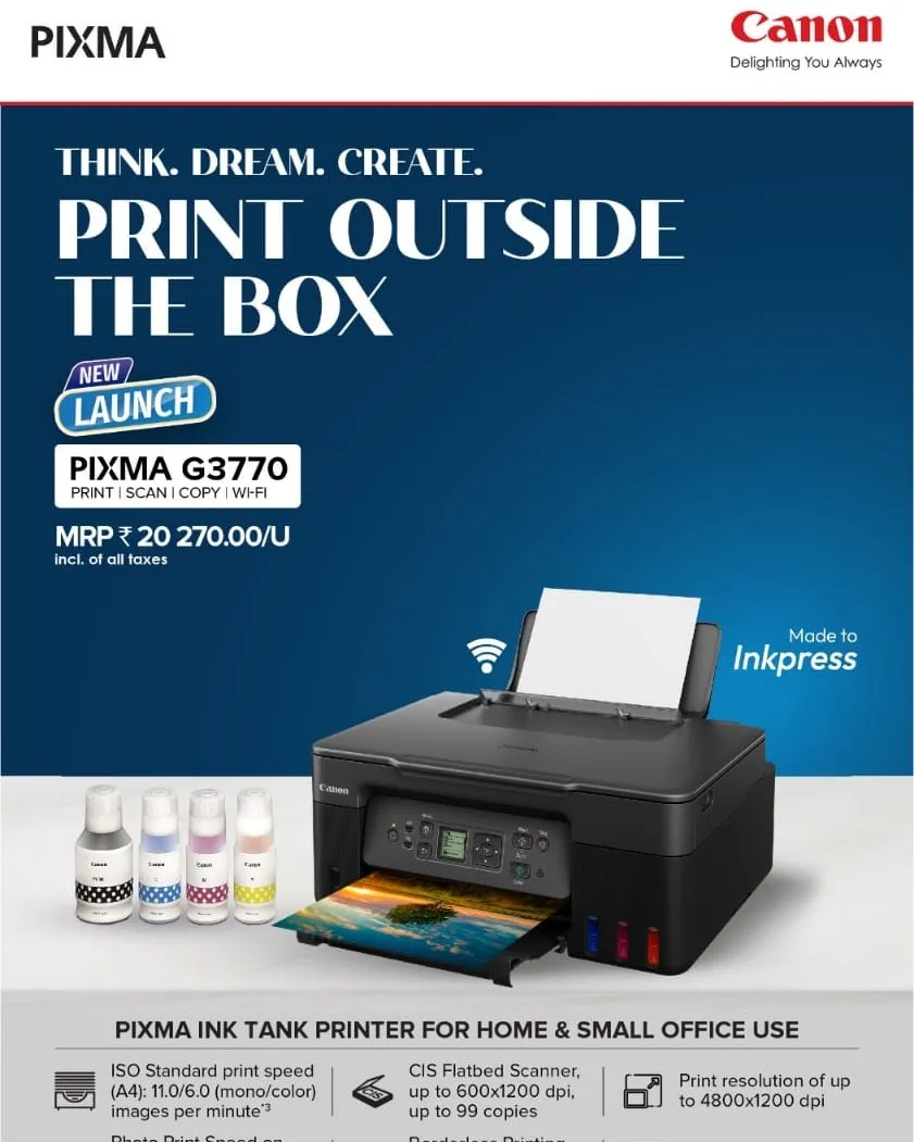 Canon Plotter Rental in Bharuch