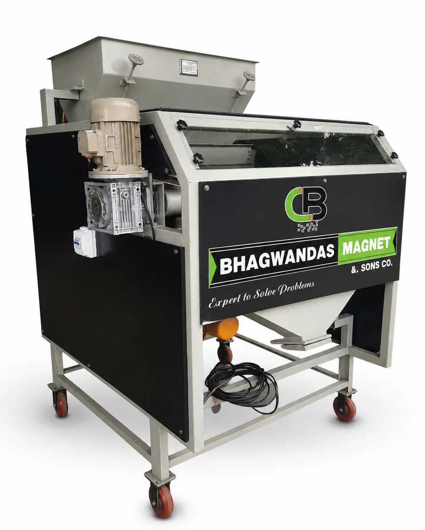 Magnetic destoner and magnetic roller Manufacturer in India