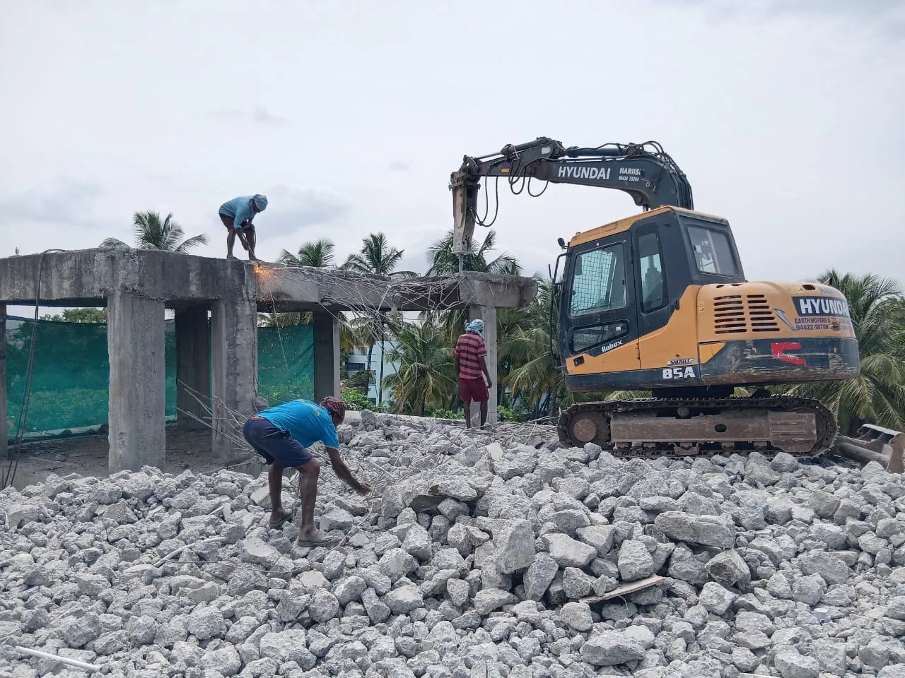 Office Building Demolition Work In Coimbatore
