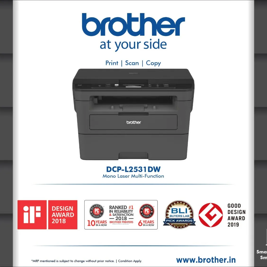 Brother HL-B2000D Printer Rental in Patan